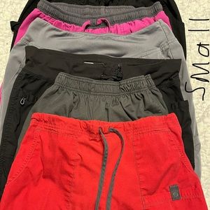 Scrub pants and tops, size small and medium